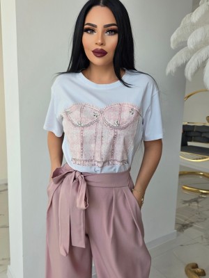 Великолепна тениска Pink code