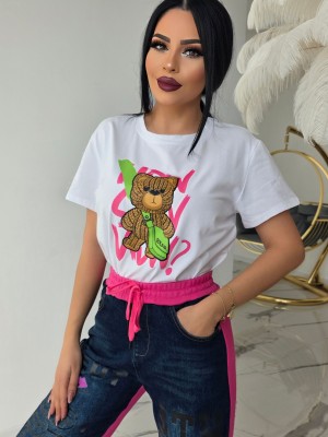 Жестока тениска Crazy bear